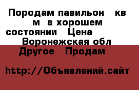 Породам павильон 17кв.м. в хорошем состоянии › Цена ­ 65 000 - Воронежская обл. Другое » Продам   